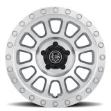 ICON Hulse 17 X 8.5 5 X 4.5 0mm Offset 4.75in BS Silver Machined thumbnail 2