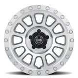 ICON Hulse 17 X 8.5 5 X 4.5 0mm Offset 4.75in BS Silver Machined thumbnail 5