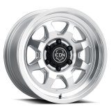 ICON Nuevo 17x8.5 / 6x135 / 6mm Offset 5in BS - Silver Machined thumbnail 3