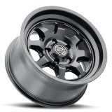 ICON Nuevo 17x8.5 / 6x5.5 / 25mm Offset / 5.75in BS - Satin Black Wheel thumbnail 3