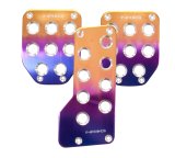 NRG Aluminum Sport Pedal M/T - Purple/Titanium Fade thumbnail 2