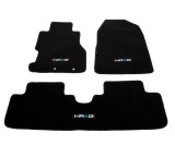 NRG Floor Mats - 02-03 Honda Civic Si 3DR Coupe (NRG Logo) - 3pc. thumbnail 2