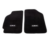 NRG Floor Mats - 88-91 Honda Civic (CRX Logo) - 2pc. thumbnail 1