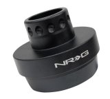 NRG Short Spline Adapter - 16+ Yamaha YXZ (Secures With OEM Lock Nut) - Black thumbnail 4