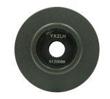 NRG Short Spline Adapter - 16+ Yamaha YXZ (Secures With OEM Lock Nut) - Black thumbnail 5