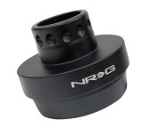 NRG Short Spline Adapter - 16+ Yamaha YXZ (Secures With OEM Lock Nut) - Black thumbnail 7