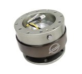NRG Quick Release Gen 2.0 - Gunmetal Body / Titanium Chrome Ring thumbnail 6