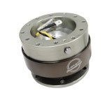NRG Quick Release Gen 2.0 - Gunmetal Body / Titanium Chrome Ring thumbnail 7