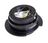NRG Quick Release Kit Gen 2.5 - Black / Black Ring w/Finger Grooves thumbnail 8