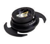 NRG Quick Release Kit Gen 3.0 - Black Body / Black Ring w/Handles thumbnail 3