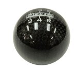 NRG Universal Ball Style Shift Knob - Heavy Weight 480G / 1.1Lbs. - Black Carbon Fiber (5 Speed) thumbnail 2
