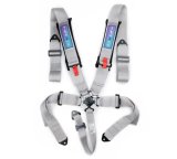 NRG 5PT 3in. Seat Belt Harness / Cam Lock - Silver thumbnail 5