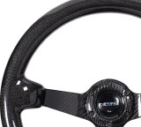 NRG Forged Carbon Fiber Steering Wheel (350mm / 3in. Deep) thumbnail 1