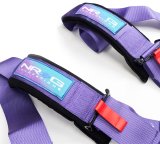 NRG SFI 16.1 5Pt 3 Inch Seat Belt Harness with Pads / Cam Lock - Purple thumbnail 5