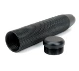 NRG Shift Knob Knurl Hidden Gem Long Black thumbnail 1