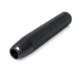 NRG Shift Knob Knurl Hidden Gem Long Black thumbnail 3