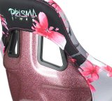 NRG FRP Bucket Seat PRISMA Japanese Cherry Blossom Edition W/ Pink Pearlized Back - Large thumbnail 3