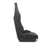 NRG Defender Water Resistant Steel Frame Suspension Seats Black w/ Blue Trim & Defender logo thumbnail 9