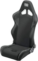 OMP Classic Series Seat - Black thumbnail 1