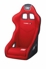 OMP TRS Series-E Series Seat - Red thumbnail 1