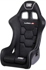OMP WRC Series Fiberglass Seat - Black thumbnail 2