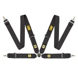 OMP Safety Harness First 3In 4 Points Black Fia 8854/98 thumbnail 1