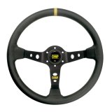 OMP Corsica Steering Wheel In Leather - Black thumbnail 1