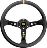 OMP Corsica Steering Wheel In Leather - Black thumbnail 3