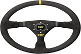 OMP WRC Mid-Depth 350mm Dished - Small Suede (Black) thumbnail 3