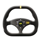 OMP Steering Wheel Kubic Black/Black thumbnail 1