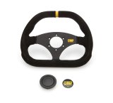 OMP Steering Wheel Kubic Black/Black thumbnail 4