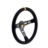 OMP RS Steering Wheel Black/Yellow D 350 thumbnail 1