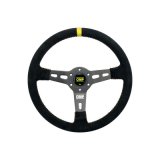 OMP RS Steering Wheel Black/Yellow D 350 thumbnail 3