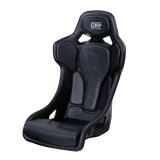 OMP RT Carbon Seat - Leather & Alcantara Black (FIA 8855-1999) thumbnail 1