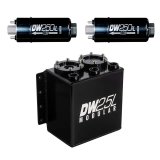 DeatschWerks 2.5L Modular Surge Tank (Incl. 2 DW250iL In-Line Fuel Pump) thumbnail 4