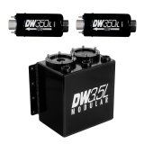 DeatschWerks 3.5L Modular Surge Tank (Incl. 2 DW350iL In-Line Fuel Pump) thumbnail 3