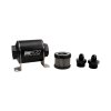 DeatschWerks Stainless Steel 6AN 10 Micron Universal Inline Fuel Filter Housing Kit (70mm) thumbnail 4