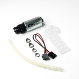 DeatschWerks Hyundai Genesis Coupe 2.0T 340lph Compact Fuel Pump w/o clips w/ 9-1061 install kit thumbnail 2