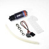 DeatschWerks Hyundai Genesis Coupe 2.0T 340lph Compact Fuel Pump w/o clips w/ 9-1061 install kit thumbnail 3