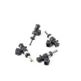 DeatschWerks 06-09 Honda S2000 F22 / 02-11 Civic Si K20 Bosch EV14 1200cc Injectors (Set of 4) thumbnail 1