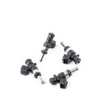 DeatschWerks 06-09 Honda S2000 F22 / 02-11 Civic Si K20 Bosch EV14 1200cc Injectors (Set of 4) thumbnail 2