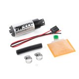 DeatschWerks 340lph DW300C Compact Fuel Pump w/ Universal Install Kit (w/o Mounting Clips) thumbnail 3