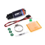 DeatschWerks 340lph DW300C Compact Fuel Pump w/ Ford Focus MK2 RS Set Up Kit (w/o Mounting Clips) thumbnail 1