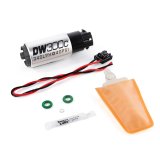 DeatschWerks 340lph DW300C Compact Fuel Pump w/ 04+ Lotus Elise/Exige Set Up Kit (w/ Mounting Clips) thumbnail 2