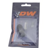 DeatschWerks 8AN Male Flare to 3/8in Male NPT Adapter - Anodized Matte Black thumbnail 5