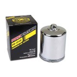 ProFilter Harley Spin-On Chrome Various Performance Oil Filter thumbnail 1