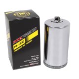 ProFilter Harley Spin-On Chrome Various Performance Oil Filter thumbnail 1