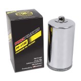ProFilter Harley Spin-On Chrome Various Performance Oil Filter thumbnail 2