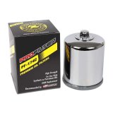 ProFilter Harley Spin-On Chrome Various Performance Oil Filter thumbnail 1