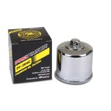 ProFilter Arctic Cat/Hon/Kaw/Mv Agusta/Triumph/Yam Spin-On Chrome Various Performance Oil Filter thumbnail 1
